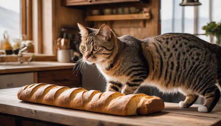 can cats eat bread